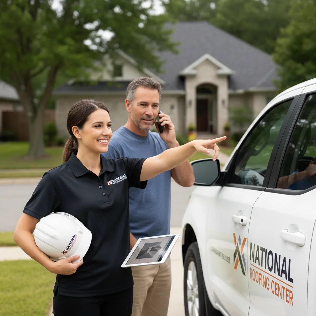 National Roofing Center customer support in Sears